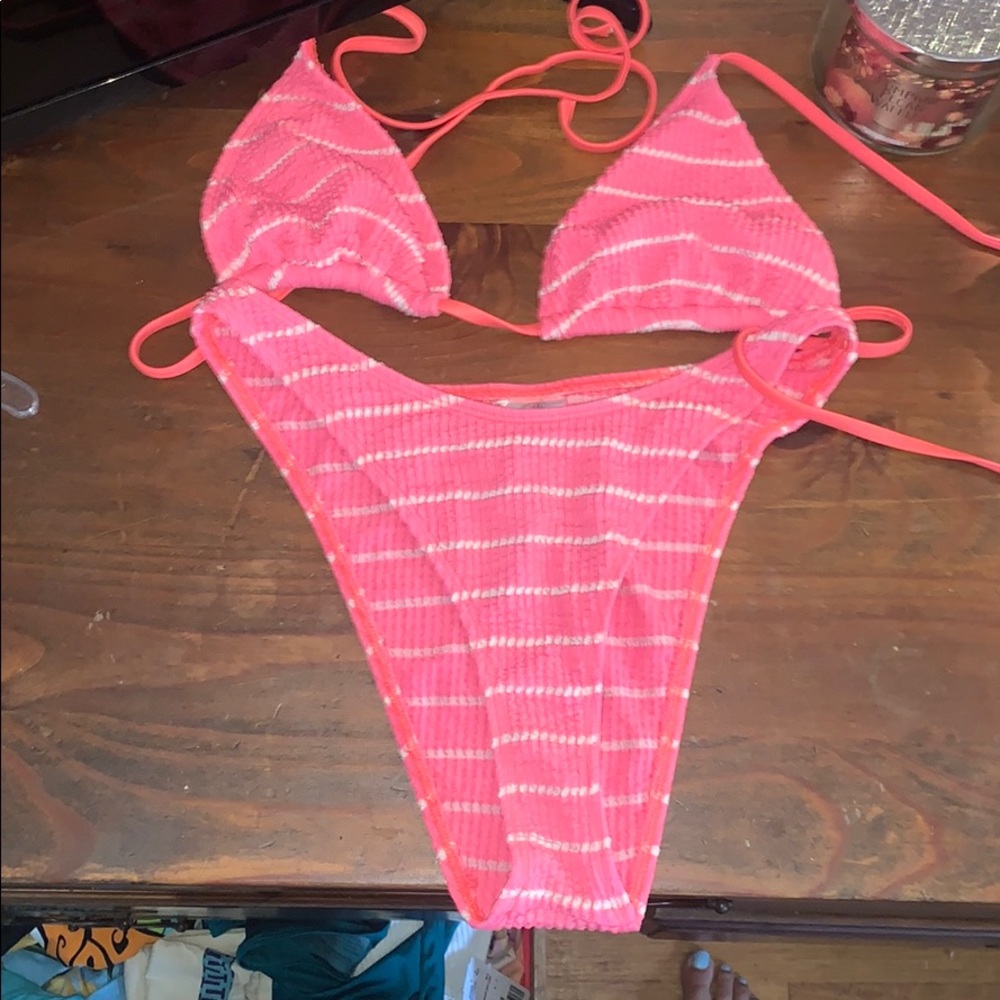 Body glove pink bikini set